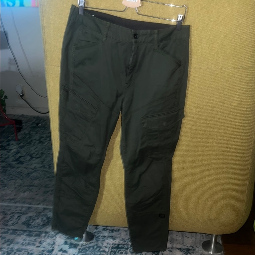 Men's Olive Green Cargo Pants